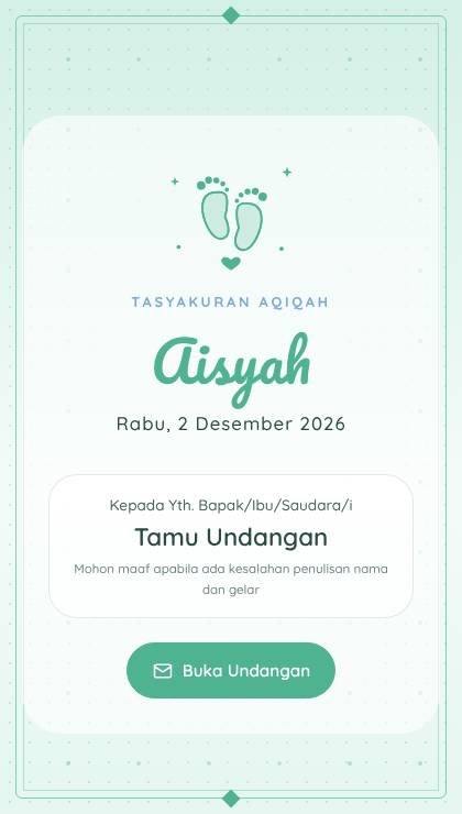 Desain AQ-007 Awan Bingkai