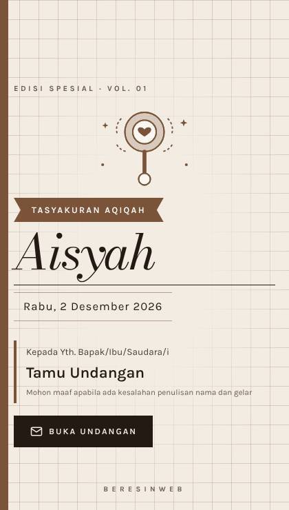 Desain AQ-015 Editorial Pita