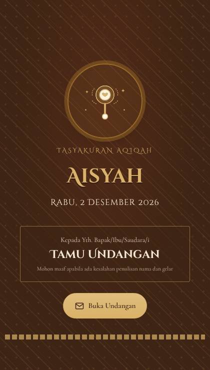 Desain AQ-033 Gunungan Medali