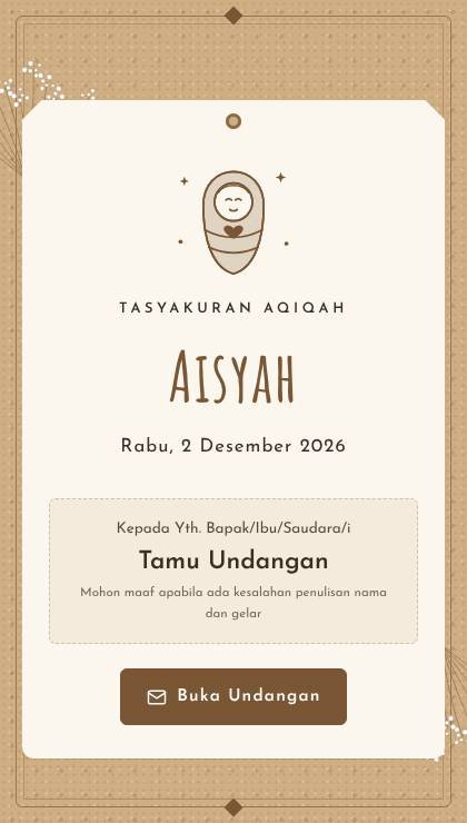 Desain AQ-050 Rustic Bingkai