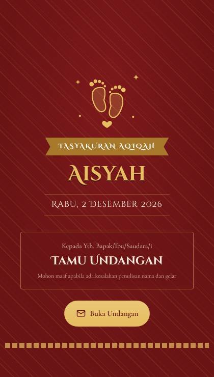 Desain AQ-053 Gunungan Pita