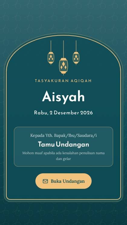 Desain AQ-063 Arabesk Klasik