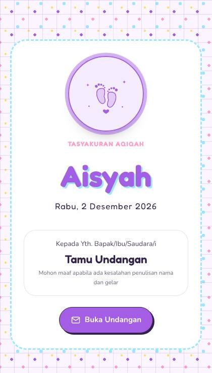 Desain AQ-066 Pesta Ceria Medali