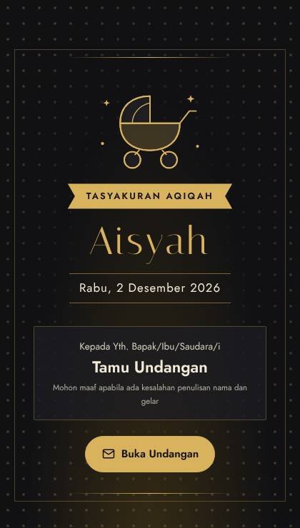 Desain AQ-077 Gold Night Pita