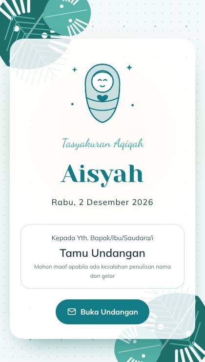 Desain AQ-078 Tropis Klasik