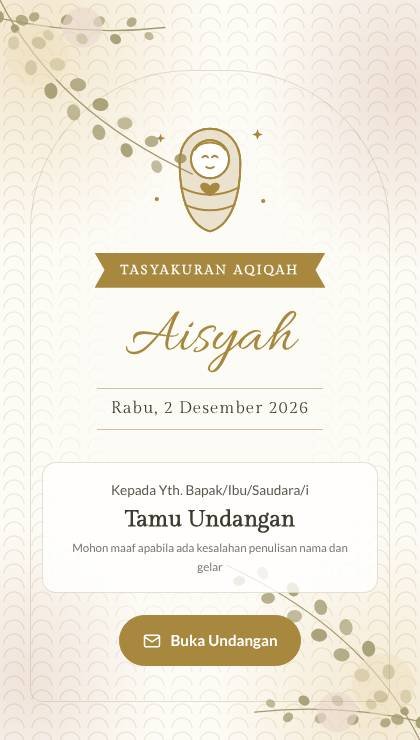 Desain AQ-081 Botani Pita