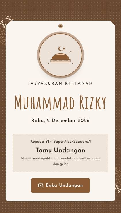 Desain KH-009 Rustic Medali