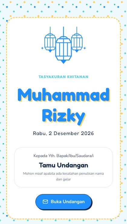 Desain KH-097 Pesta Ceria Klasik