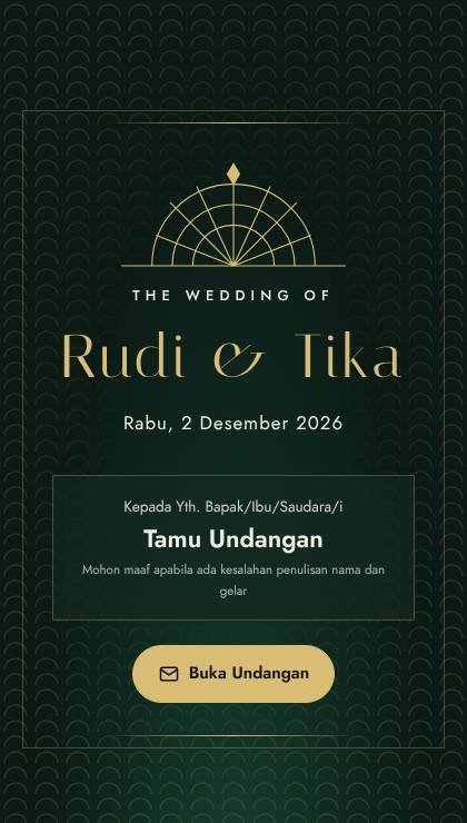 Desain PN-054 Gold Night Klasik