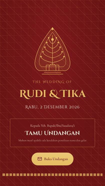 Desain PN-087 Gunungan Klasik