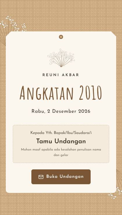 Desain RU-001 Rustic Klasik