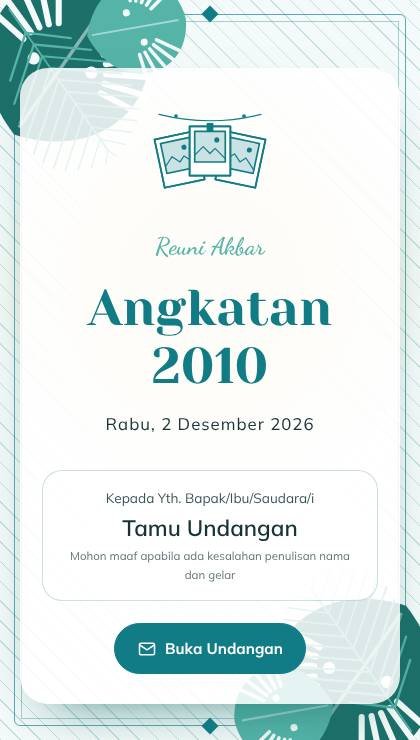 Desain RU-007 Tropis Bingkai