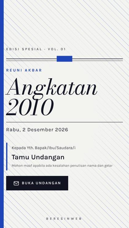 Desain RU-063 Editorial Klasik