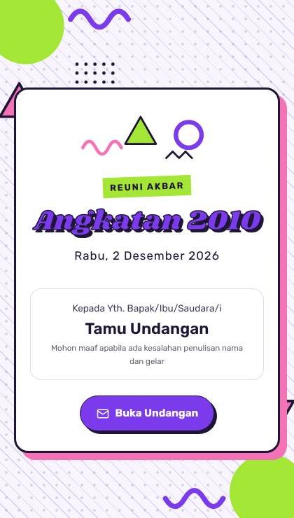 Desain RU-068 Pop Art Klasik