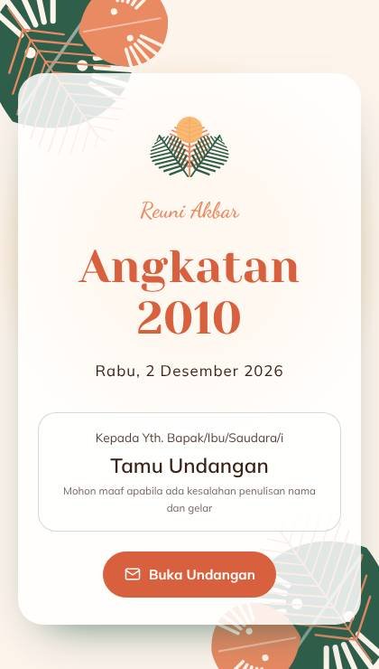 Desain RU-087 Tropis Klasik