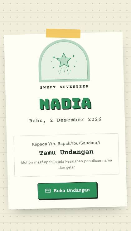 Desain UT-051 Kenangan Jendela