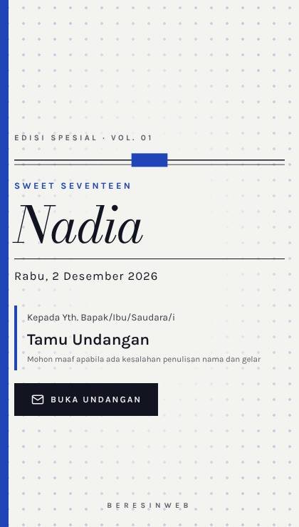 Desain UT-063 Editorial Klasik