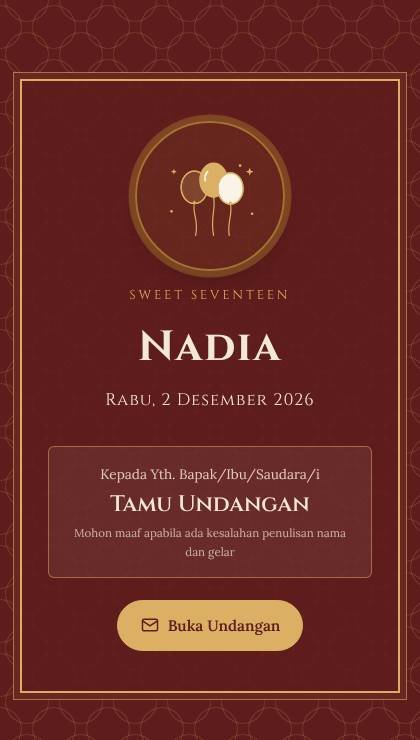 Desain UT-076 Kawung Medali